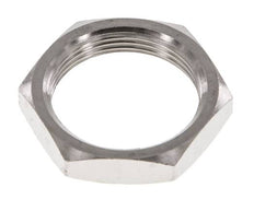 Lock Nut M20 Nickel-plated Brass [5 Pieces]