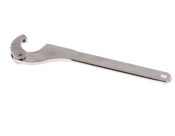 Hook Spanner with Hinge 38-54mm DIN 1819 A