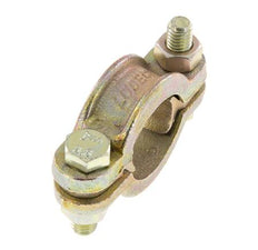 Malleable Cast Iron Hose Clamp 28-34 mm Twist Claw Coupling DIN 20039A [2 Pieces]
