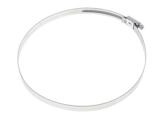 160 - 180 mm Hose Clamp with a Galvanised Steel 12 mm band - Ideal [2 Pieces]
