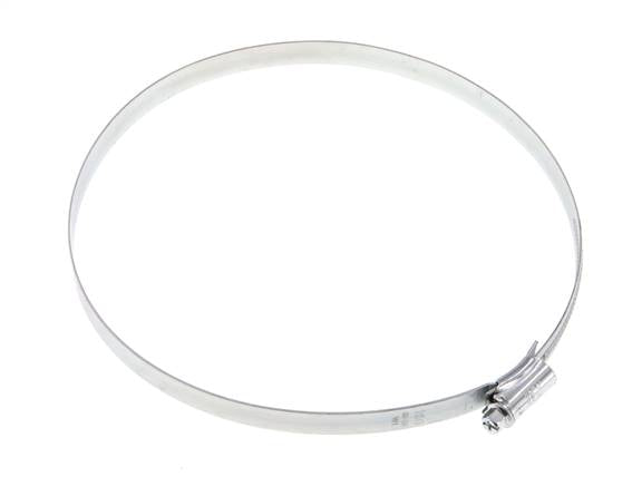160 - 180 mm Hose Clamp with a Galvanised Steel 12 mm band - Ideal [2 Pieces]