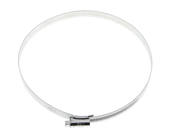 160 - 180 mm Hose Clamp with a Galvanised Steel 12 mm band - Ideal [2 Pieces]