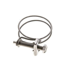 40 - 45 mm Hose Clamp Stainless Steel 304 [2 Pieces]