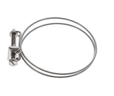 84 - 90 mm Hose Clamp Stainless Steel 304 [2 Pieces]