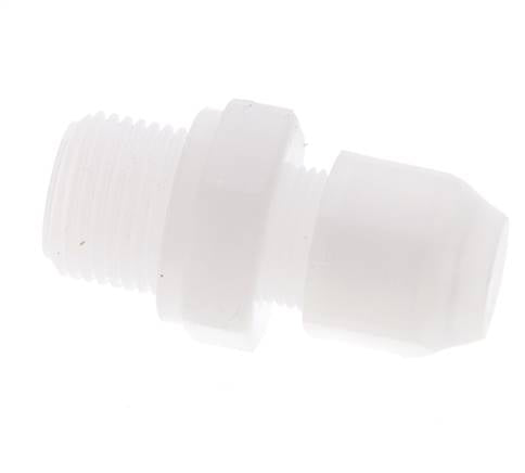 6x8mm & G3/8'' PP Straight Hose Fitting with Male Threads 10bar/145psi