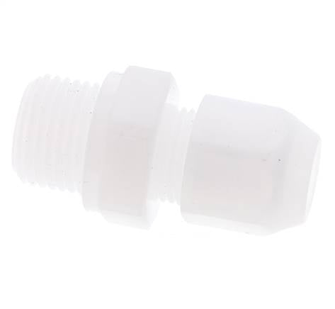 10x12mm & G1/2'' PP Straight Hose Fitting with Male Threads 10bar/145psi