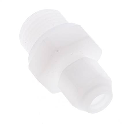 12x14mm & G1/2'' PP Straight Hose Fitting with Male Threads 10bar/145psi
