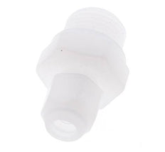12x14mm & G1/2'' PP Straight Hose Fitting with Male Threads 10bar/145psi
