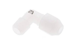 2x4mm & R1/8'' PVDF Elbow Hose Fitting with Male Threads 10bar/145psi