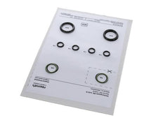 Pole Tube Seal Kit for Rexroth 4WE6 NG6 (D03) Valves