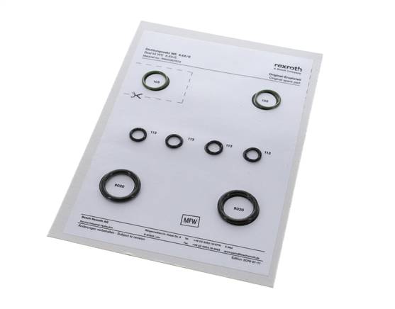 Pole Tube Seal Kit for Rexroth 4WE6 NG6 (D03) Valves
