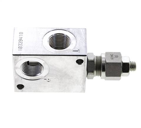 G1/2'' Hydraulic Inline Relief Valve 5-50bar 30l/min