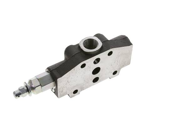 Hydraulic Hand Lever Valve Inlet Section Relief Valve 40-320bar