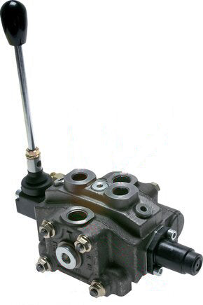 4/3-Way Hydraulic Hand Lever Valve Section Tandem Center 320bar