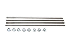 Tie Rod Set for Hydraulic Hand Lever Valve Block, 6 Sections