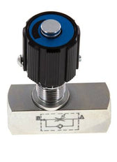 G1/8'' Hydraulic Throttle Check Valve 350bar Max 20l/min