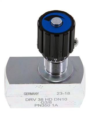 G3/8'' Hydraulic Throttle Check Valve 350bar Max 60l/min