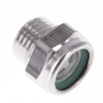 G1/4'' Oil Level Sight Glass with Reflector 15bar