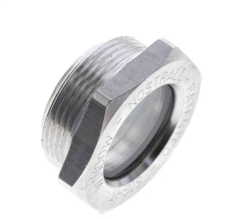 G1-1/2'' Oil Level Sight Glass with Reflector 30bar