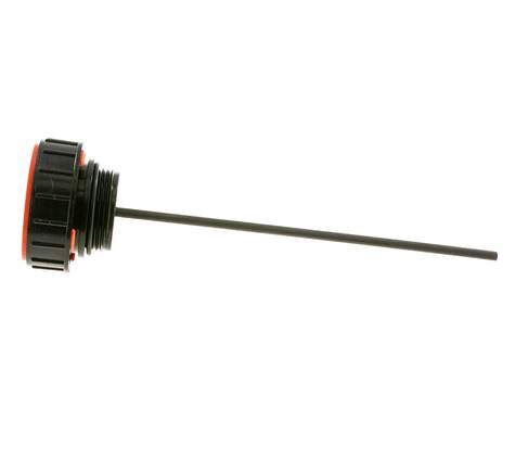 G3/8'' Plastic Filler Breather Plug with Air Filter & Dipstick