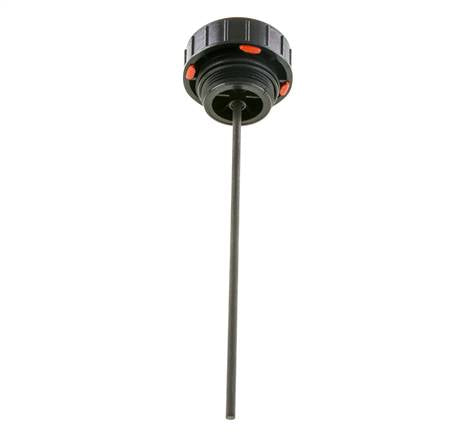 G3/8'' Plastic Filler Breather Plug with Air Filter & Dipstick