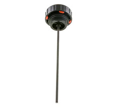 G3/8'' Plastic Filler Breather Plug with Dipstick