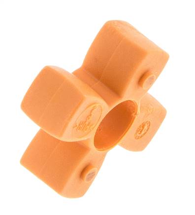 ROTEX Size 14 Jaw Coupling Spider 92 Shore A Orange - KTR