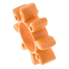 ROTEX Size 24 Jaw Coupling Spider 92 Shore A Orange - KTR