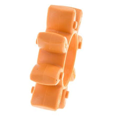 ROTEX Size 24 Jaw Coupling Spider 92 Shore A Orange - KTR