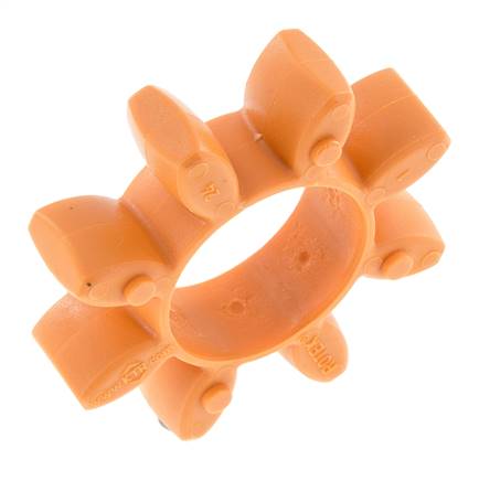 ROTEX Size 24 Jaw Coupling Spider 92 Shore A Orange - KTR