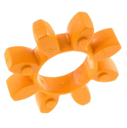 ROTEX Size 48 Jaw Coupling Spider 92 Shore A Orange - KTR