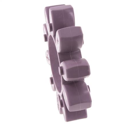 ROTEX Size 75 Jaw Coupling Spider 98 Shore A Violet - KTR