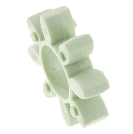 ROTEX Size 28 Jaw Coupling Spider 64 Shore D Green - KTR