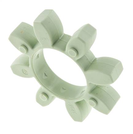 ROTEX Size 55 Jaw Coupling Spider 64 Shore D Green - KTR