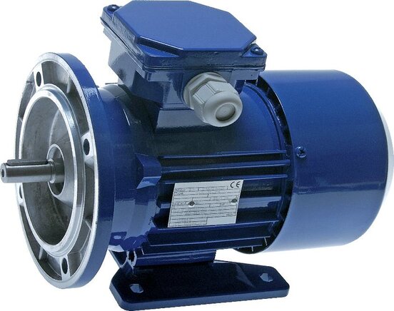 0.75kW 4-Pole Three-Phase Motor IEC 80 B35 Foot & Flange 230/400V