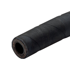 4SP hydraulic hose 9.5 mm (ID) 450 bar (OP) 1 m Black