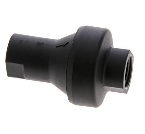 Inline Pressure Reducer 8bar/116psi Polyamide G1/4'' 10 l/min