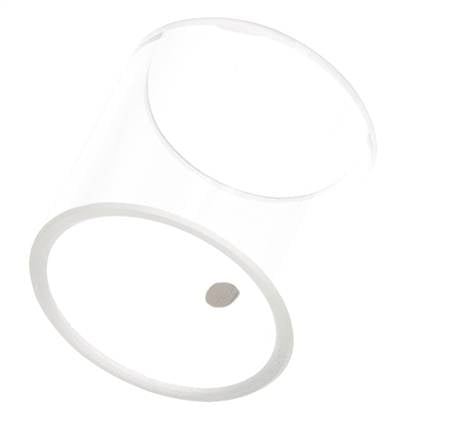Replacement sight glass for G1'' flow indicator