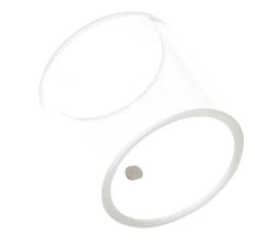 Replacement sight glass for G1'' flow indicator