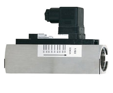 G1'' stainless variable area flow switch oil 15-45 l/min 300 bar