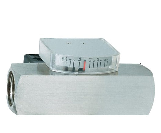 G1'' stainless variable area flow meter & switch oil 20-60 l/min