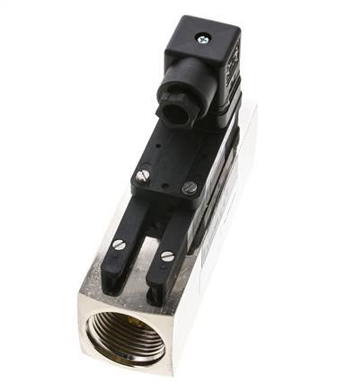 G1'' brass variable area flow switch oil 35-110 l/min 250 bar