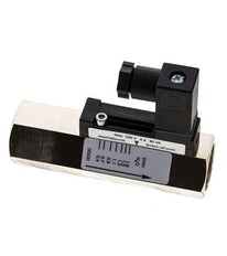 G1/2'' brass variable area flow switch water 0.4-1.8 l/min 300 bar