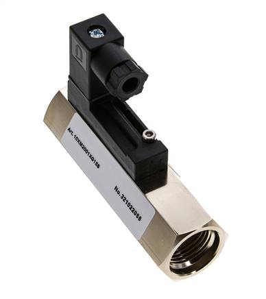 G1/2'' brass variable area flow switch water 0.4-1.8 l/min 300 bar