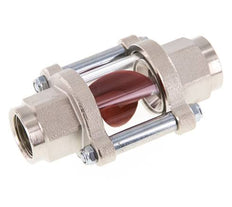 G1/2'' brass flow indicator with impeller 1.3-6.3 l/min 25 bar