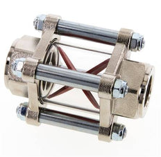 G3/4'' brass flow indicator with impeller 1.6-17 l/min 25 bar
