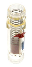 G1'' plastic variable area flow meter water 5-35 l/min