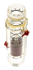 G1'' plastic variable area flow meter water 5-50 l/min