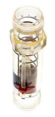 G1'' plastic variable area flow meter water 10-80 l/min