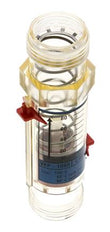 G1'' plastic variable area flow meter water 10-80 l/min